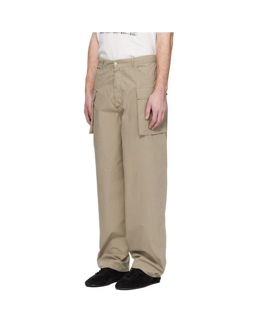 GIMAGUAS Natural Giaco Cargo Pants for men