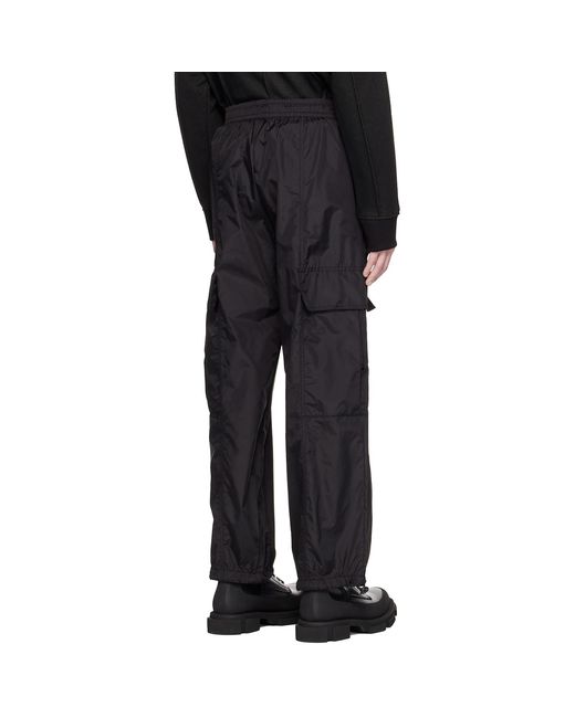 RTA Black Orion Cargo Pants for men