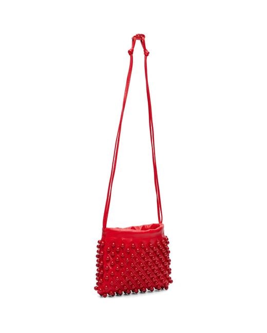 Bottega Veneta Red Beaded Small Dustbag