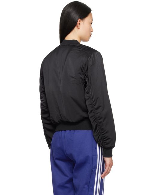 Adidas Originals Black Premium Essentials Bomber Jacket