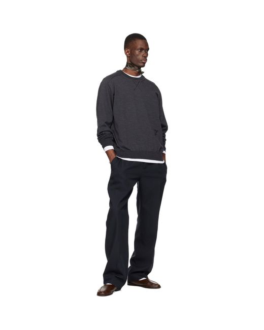 Jacquemus Black 'The J' Sweater for men