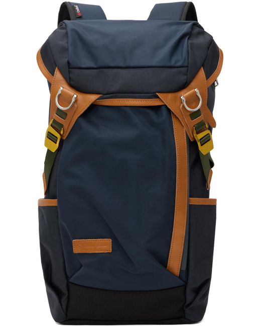 Master Piece Blue Potential Backpack for men