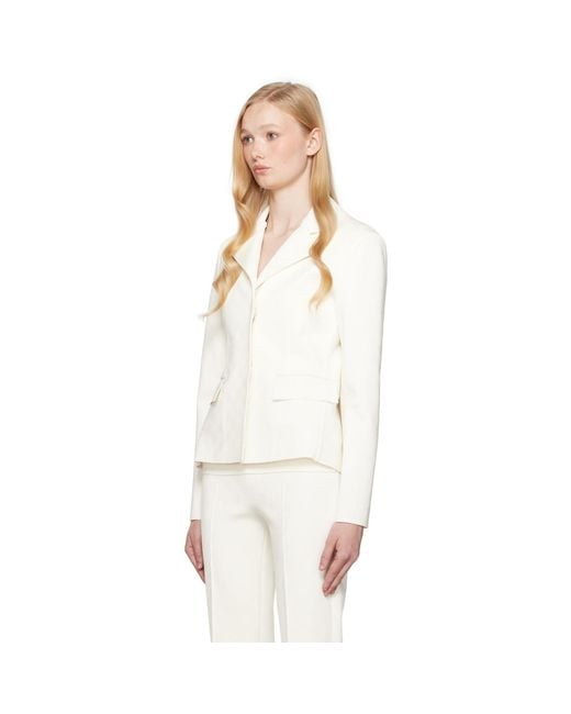 High Sport Natural Ssense Exclusive Bridal Capsule Nsfw Lola Blazer