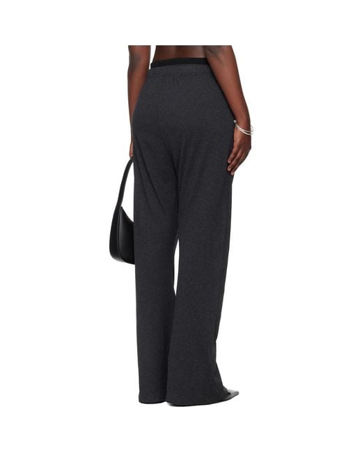 Fear Of God Black Holiday Jersey Flare Lounge Pants
