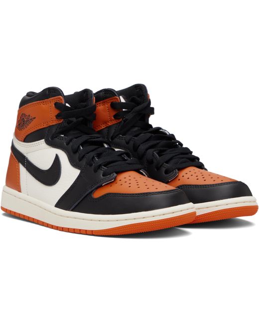 Nike Black Air Jordan 1 Sneakers for men