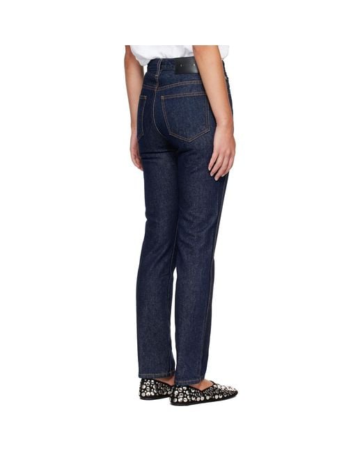 Khaite Blue Finley Jeans
