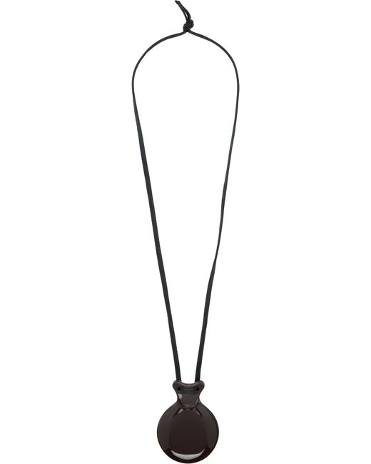 Lemaire Castanet Necklace in Black | Lyst