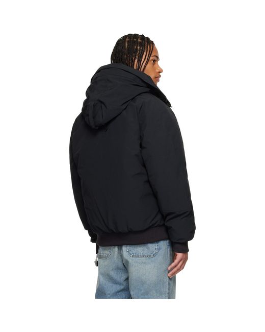 Canada Goose Black Chilliwack Bomber Down Jacket for men