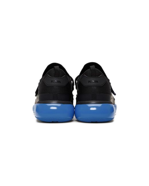 prada cloudbust black and blue