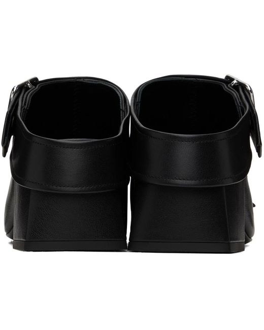 COURREGES 国内買付 GOGO LEATHER MULES GOGO LEATHER MULES