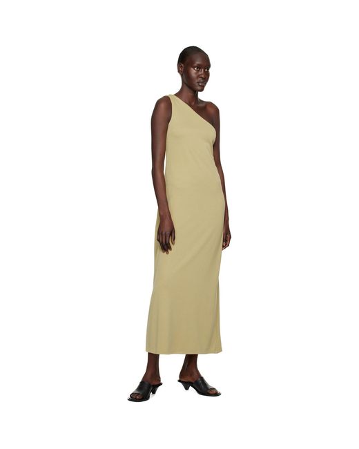 Third Form Black Form One Shoulder Midi Dress