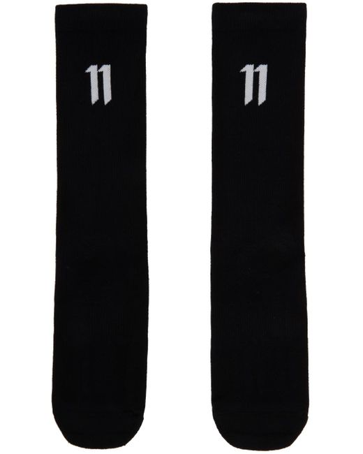 Ensemble de trois paires de chaussettes hauteur mollet noires Boris Bidjan Saberi 11 pour homme en coloris Black