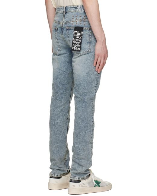 メンズ Ksubi ブルー Chitch Rogue ジーンズ Blue