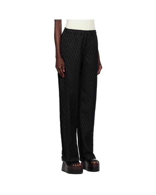 ANDERSSON BELL Black Makeni Trousers