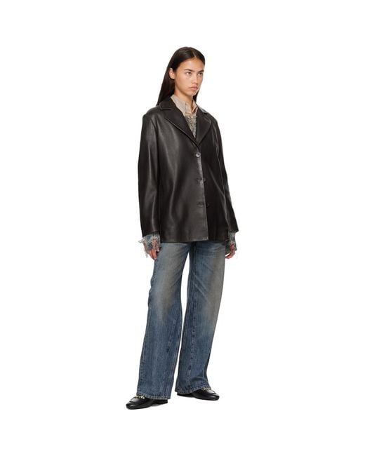 Toga Black Aj1511 Loafers
