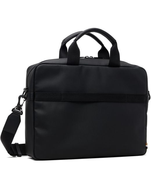 Boss Black Logo Flag Document Briefcase for men