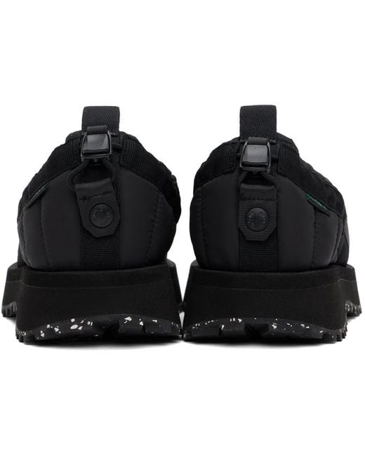 【関税込み】Suicoke ブラック PEPPER-Rab-ECO スリッポン メンズ Suicoke ブラック Pepper-Rab-Eco スリッポン ブラック