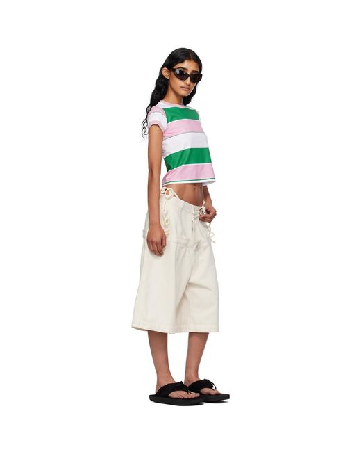 Abra Multicolor Ssense Exclusive Stripes T-Shirt