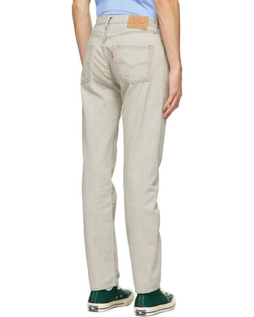 Levi's Denim Grey Vintage 84 401 Jeans 