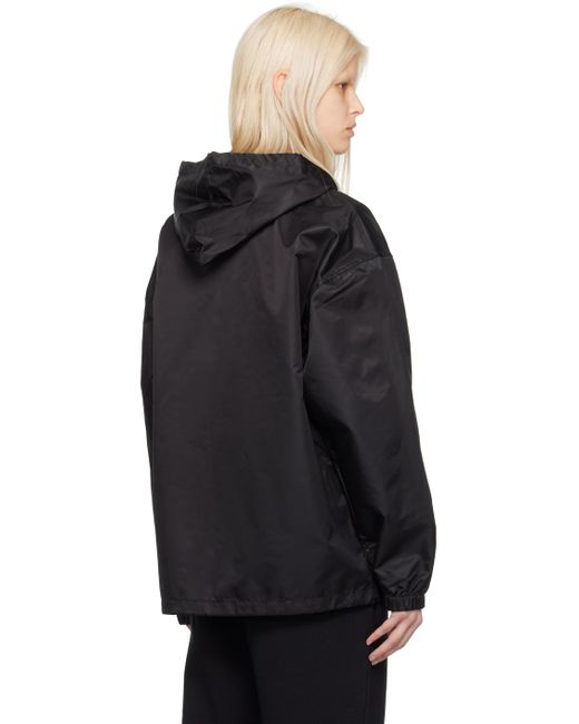 Acne Black Hooded Jacket