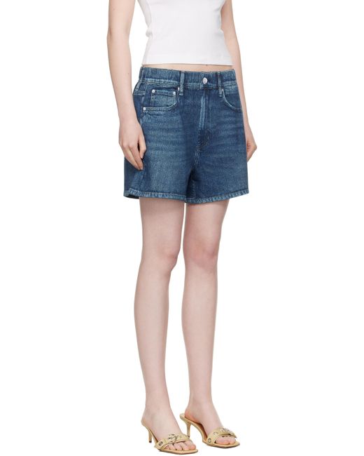 Rag & Bone Blue Miramar Terry Walking Shorts