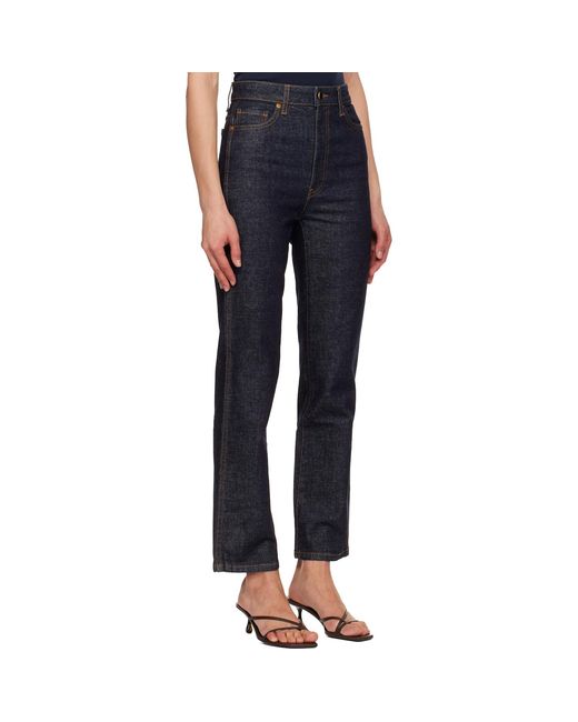 Khaite Blue Abigail Jeans