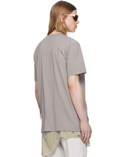 メンズ Post Archive Faction PAF グレー 8.0 Center Tシャツ Multicolor