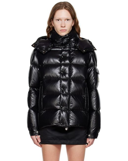 Moncler Maya 70 Down Jacket in Black | Lyst