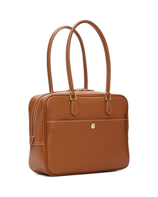 DUNST Brown Classic 28 Leather Bag