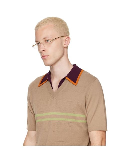 Cartier Metallic Rimless Panther Glasses for men