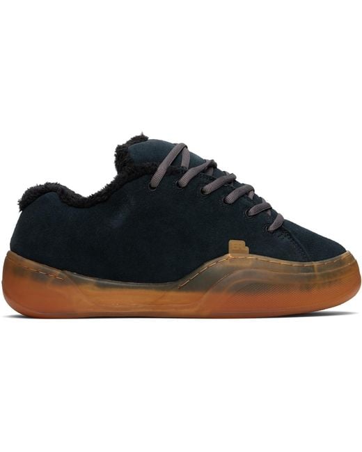 ERL Black Pirate Vamp Skate Sneakers