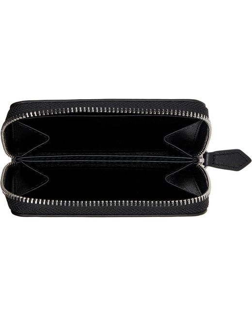 KENZO Black Paris Tulip' Zip Wallet for men