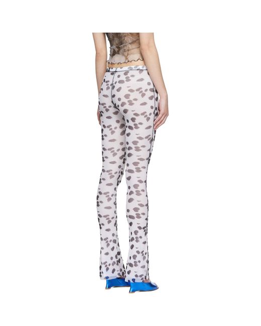 Priscavera Black Nylon Lounge Pants