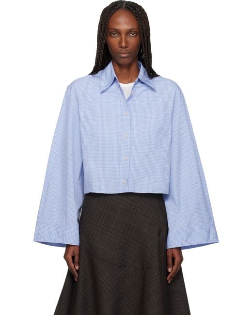 Our Legacy Blue Balloon Shirt