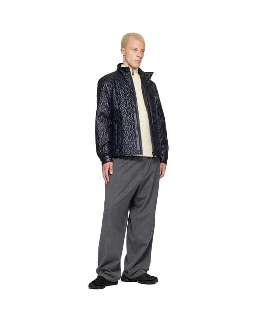 Moncler Blue Cleorine Jacket for men