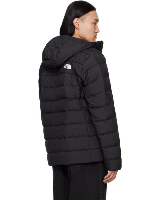 The North Face Black Aconcagua 3 Hoodie Down Jacket for men