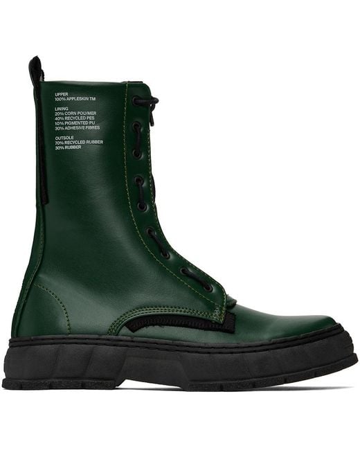Viron Green Ssense Exclusive 1992z Boots for men