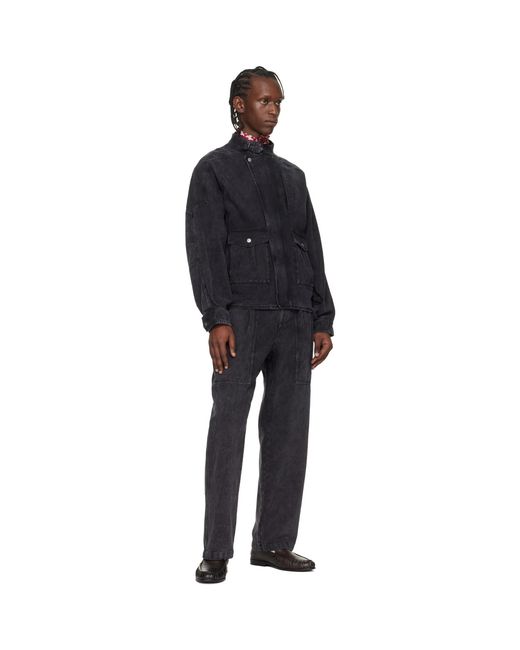 Isabel Marant Black Ilyan Jeans for men