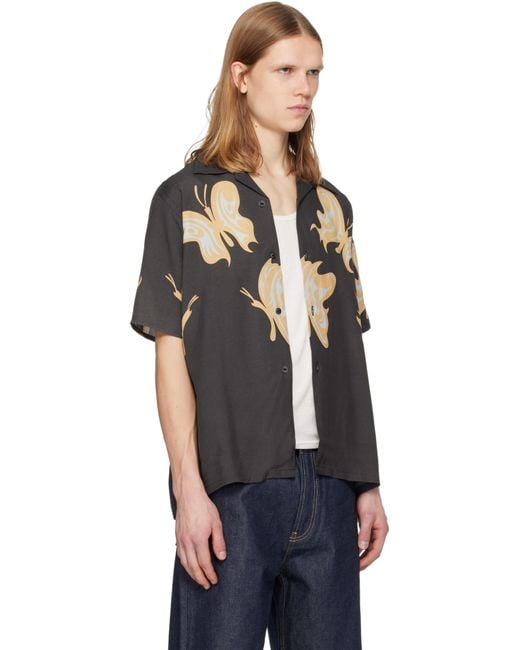 Needles Black Kae Tanaka Edition S/s One-up Shirt for men