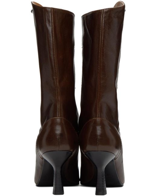 Our Legacy Brown Envelope Boots