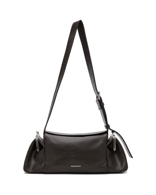 FIDAN NOVRUZOVA Black Lala Leather Bag