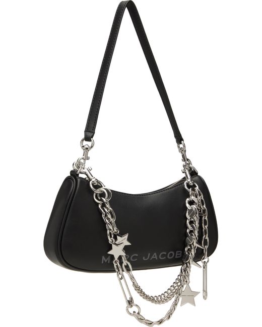Marc Jacobs Black 'The Star Charm Shoulder' Bag