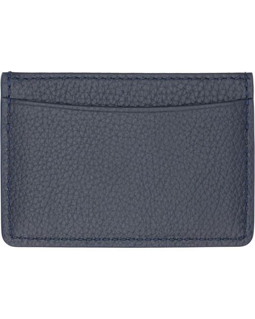 A.P.C. Black André Card Holder for men