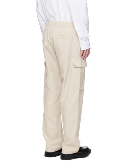 Pantalon cargo samagnus Samsøe & Samsøe pour homme en coloris White