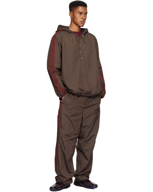メンズ Wales Bonner Adidas Originalsエディション ブラウン タフタ アノラック Brown