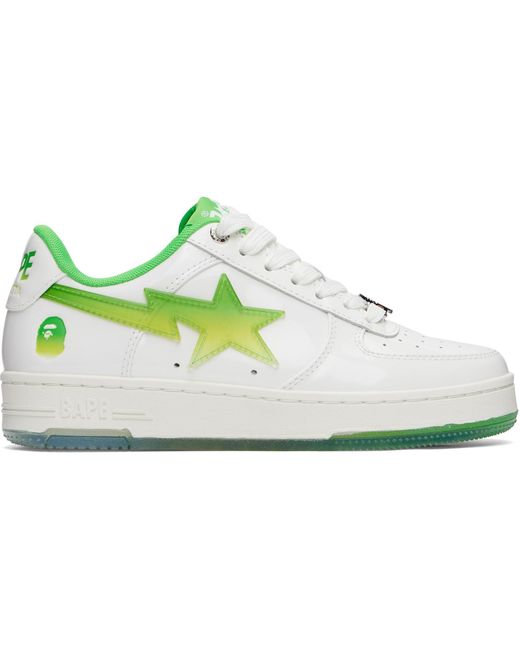A Bathing Ape Gray Sta #4 L Sneakers
