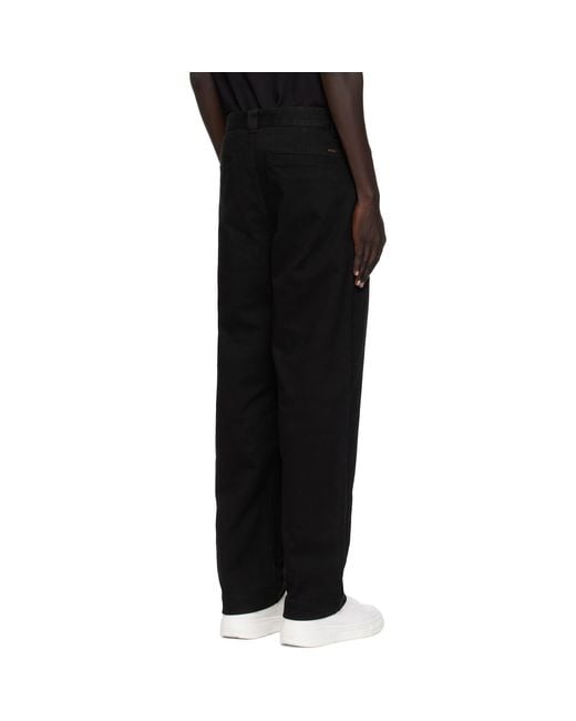 Boss Black Straight Trousers for men
