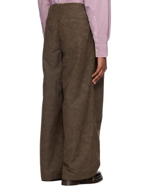 AWAKE NY Brown Ten C Edition Cargo Pants for men