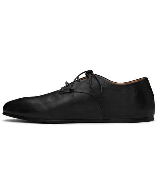 Marsèll Black Steccoblocco Derbys for men