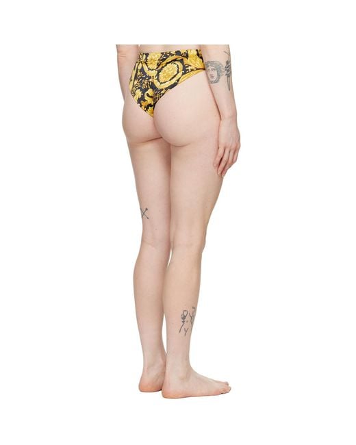 Versace Black Barocco Briefs